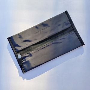 Issey Miyake Zipper Pouch Bag Grey